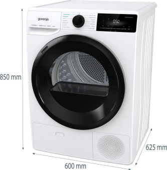 Сушильная машина Gorenje DNA82 кл.энер.:A++ макс.загр.:8кг черный от магазина РЭССИ
