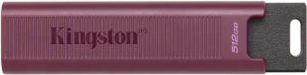 Флеш Диск Kingston 512Gb DataTraveler Max DTMAXA/512GB USB3.2 черный/бордовый от магазина РЭССИ