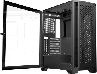 Корпус Оклик OCC-MD304 черный без БП ATX 9x120mm 5x140mm 2xUSB2.0 1xUSB3.0 audio bott PSU от магазина РЭССИ