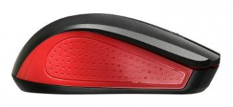 Мышь Оклик 485MW черный/красный оптическая (1200dpi) беспроводная USB для ноутбука (3but) от магазина РЭССИ