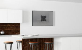 Кронштейн для телевизора Onkron M3S черный 17"-43" макс.35кг настенный поворот и наклон от магазина РЭССИ
