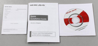 Сетевой адаптер WiFi Mercusys MW300UH N300 USB 2.0 (ант.внеш.несъем.) 2ант. от магазина РЭССИ