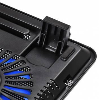 Подставка для ноутбука Buro BU-LCP140-B214 14"335x265x22мм 1xUSB 2x 140ммFAN 480г металлическая сетка/пластик черный от магазина РЭССИ