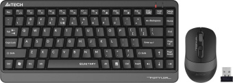 Клавиатура + мышь A4Tech Fstyler FGS1110Q клав:черный/серый мышь:черный/серый USB беспроводная Multimedia от магазина РЭССИ