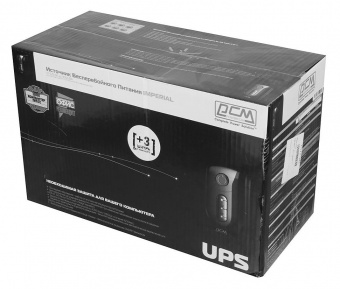 Источник бесперебойного питания Powercom Imperial IMP-525AP 315Вт 525ВА черный от магазина РЭССИ