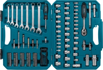 Набор инструментов Makita E-06616 120 предметов от магазина РЭССИ