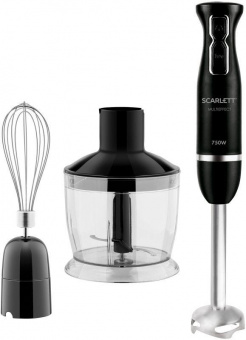 Блендер погружной Scarlett SC-HB42F39 750Вт черный/серебристый от магазина РЭССИ