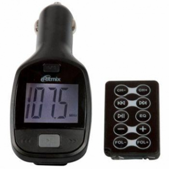 Автомобильный FM-модулятор Ritmix FMT-A705 черный SD/MicroSD USB PDU (15118383) от магазина РЭССИ