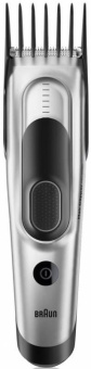 Машинка для стрижки Braun HC5090 серебристый/черный (насадок в компл:2шт) от магазина РЭССИ
