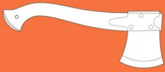 Топор Morakniv Outdoor Axe 12058 средний оранжевый/черный от магазина РЭССИ