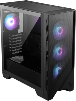 Корпус MSI MAG Forge 321R Airflow черный без БП ATX 2xUSB3.0 audio bott PSU от магазина РЭССИ