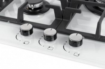 Газовая варочная поверхность Weissgauff HGG 451 WFh белый от магазина РЭССИ