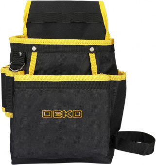 Сумка для инстр. Deko S 11карм. желтый/черный (065-0800) от магазина РЭССИ