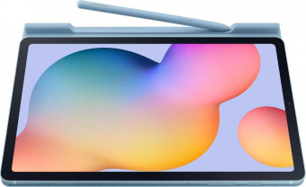 Чехол Samsung для Samsung Galaxy Tab S6 lite Book Cover полиуретан голубой (EF-BP610PLEGRU) от магазина РЭССИ