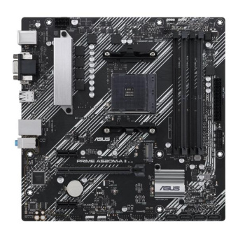 Материнская плата Asus PRIME A520M-A II/CSM Soc-AM4 AMD A520 4xDDR4 mATX AC`97 8ch(7.1) GbLAN RAID+VGA+HDMI+DP от магазина РЭССИ