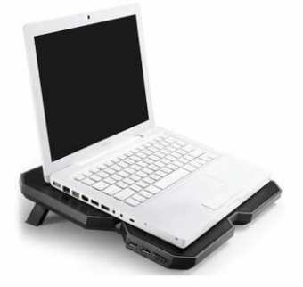 Подставка для ноутбука Deepcool MULTI CORE X6 (MULTICOREX6) 15.6"380x295x24мм 24дБ 2xUSB 4x 900г черный от магазина РЭССИ