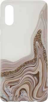 Чехол (клип-кейс) Gresso для Samsung Galaxy A02 Air прозрачный/золотистый (GR17AAAE9180) от магазина РЭССИ