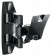 Картинка Кронштейн для телевизора Holder LCDS-5065 черный 19"-32" макс.30кг настенный поворот и наклон от магазина РЭССИ Кронштейн для телевизора Holder LCDS-5065 черный 19"-32" макс.30кг настенный поворот и наклон от магазина РЭССИ