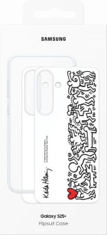 Чехол (клип-кейс) Samsung для Samsung Galaxy S25+ Flipsuit Case S25+ белый/прозрачный (EF-MS936CWEGRU) от магазина РЭССИ