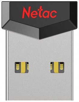 Флеш Диск Netac 32Gb UM81 NT03UM81N-032G-20BK USB2.0 черный от магазина РЭССИ