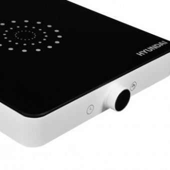 Плита Индукционная Hyundai HYC-0105 белый стеклокерамика (настольная) от магазина РЭССИ