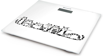 Весы напольные электронные Maxwell MW-2675 макс.150кг белый от магазина РЭССИ