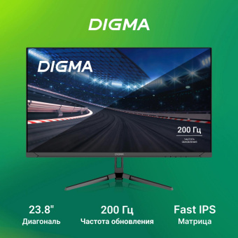 Монитор Digma 23.8" Overdrive 24P410F розовый IPS LED 2ms 16:9 HDMI матовая 300cd 178гр/178гр 1920x1080 200Hz G-Sync FreeSync DP FHD USB 3.7кг от магазина РЭССИ