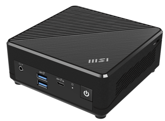 Неттоп MSI Cubi N ADL-018RU slim N-series N200 (1) 4Gb SSD128Gb UHDG Windows 11 Professional 2xGbitEth WiFi BT 65W черный (9S6-B0A911-211) от магазина РЭССИ