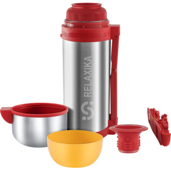 Универсальный термос для еды и напитков Relaxika 201 1.5 литра стальной R201.1500.1 от магазина РЭССИ