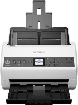 Сканер планшетный/протяжный Epson WorkForce DS-730N (B11B259401/B11B259502) A4 белый от магазина РЭССИ