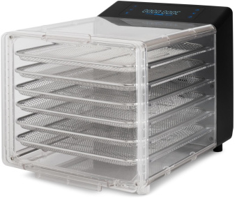 Сушка для фруктов и овощей Hyundai HYFD-8800 12под. 600Вт черный от магазина РЭССИ