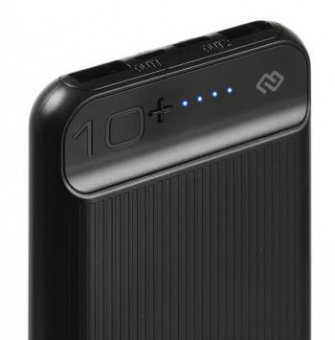 Мобильный аккумулятор Digma DG-10000-3U 10000mAh 3A 3xUSB черный (DG-10000-3U-BK) от магазина РЭССИ
