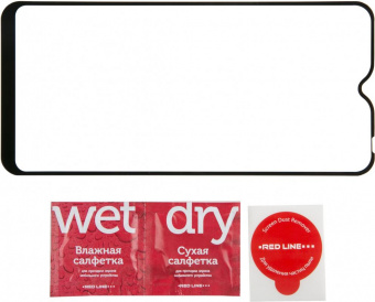 Защитное стекло для экрана Redline черный для Vivo Y91C 1шт. (УТ000018029) от магазина РЭССИ