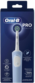 Зубная щетка электрическая Oral-B Vitality Pro голубой от магазина РЭССИ