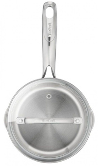 Ковш Tefal Duetto+ G7192255 d=16см (с крышкой) серебристый (2100113184) от магазина РЭССИ