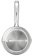 Ковш Tefal Duetto+ G7192255 d=16см (с крышкой) серебристый (2100113184) от магазина РЭССИ