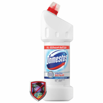 Средство для уборки туалета DOMESTOS Эксперт сила 7 Ультра Белый 67683236 606081 от магазина РЭССИ