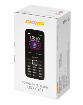 Мобильный телефон Digma C281 Linx 32Mb синий моноблок 2Sim 2.8" 240x320 0.08Mpix GSM900/1800 MP3 microSD от магазина РЭССИ