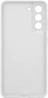 Чехол (клип-кейс) Samsung для Samsung Galaxy S21 FE Silicone Cover белый (EF-PG990TWEGRU) от магазина РЭССИ