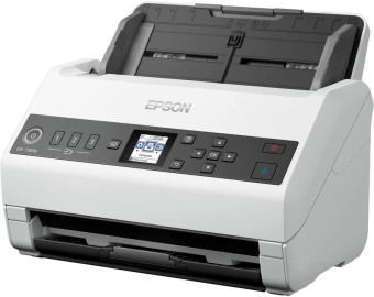 Сканер планшетный/протяжный Epson WorkForce DS-730N (B11B259401/B11B259502) A4 белый от магазина РЭССИ
