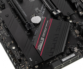 Материнская плата Asus ROG STRIX B550-F GAMING Soc-AM4 AMD B550 4xDDR4 ATX AC`97 8ch(7.1) 2.5Gg RAID+HDMI+DP от магазина РЭССИ