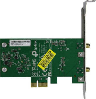 Сетевой адаптер WiFi TP-Link Archer T4E AC1200 PCI Express (ант.внеш.съем) 2ант. от магазина РЭССИ