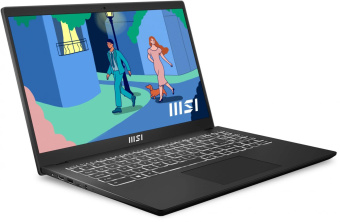 Ноутбук MSI Modern 15 B12MO-826XRO Core i5 1235U 8Gb SSD512Gb Intel Iris Xe graphics 15.6" IPS FHD (1920x1080) noOS black WiFi BT Cam (9S7-15H112-826) от магазина РЭССИ