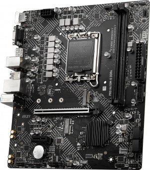 Материнская плата MSI PRO H610M-G DDR4 Soc-1700 Intel H610 2xDDR4 mATX AC`97 8ch(7.1) GbLAN+VGA+HDMI+DP от магазина РЭССИ