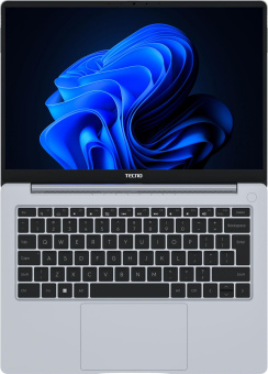 Ноутбук Tecno MegaBook T1 Core i5 1155G7 16Gb SSD512Gb Intel Iris Xe graphics 14.1" IPS FHD (1920x1080) noOS 64 silver WiFi BT Cam 6510mAh (71003300130) от магазина РЭССИ
