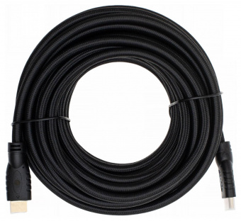 Кабель аудио-видео Cactus CS-HDMI.2-10 HDMI (m)/HDMI (m) 10м. Позолоченные контакты черный от магазина РЭССИ