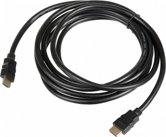 Кабель соединительный аудио-видео HDMI (m)/HDMI (m) 3м. Позолоченные контакты черный (1497547) от магазина РЭССИ