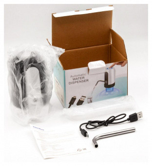 Помпа для 19л бутыли Aqua Work H-RP14 электрический черный/белый от магазина РЭССИ