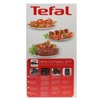 Электрогриль Tefal GC305816 серебристый/черный от магазина РЭССИ