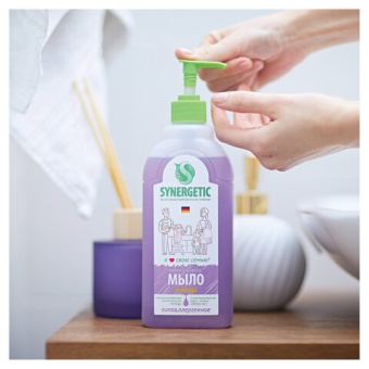 Жидкое мыло Synergetic Лаванда дозатор 500 мл 4623722258403 105054/14 от магазина РЭССИ